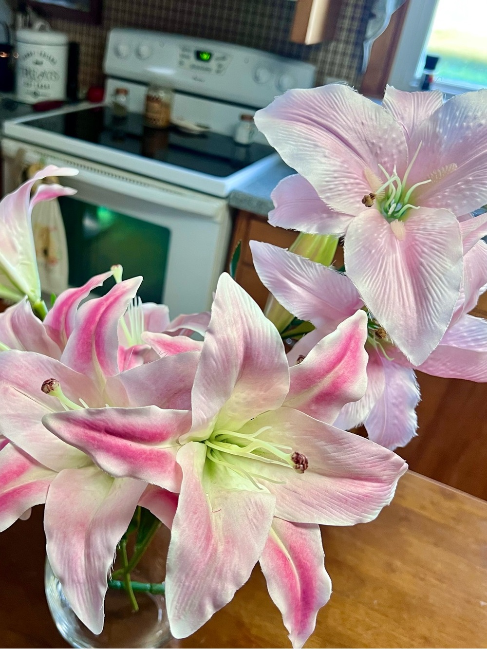 Pink Artificial Lily Bouquet - Unbranded Home Accent